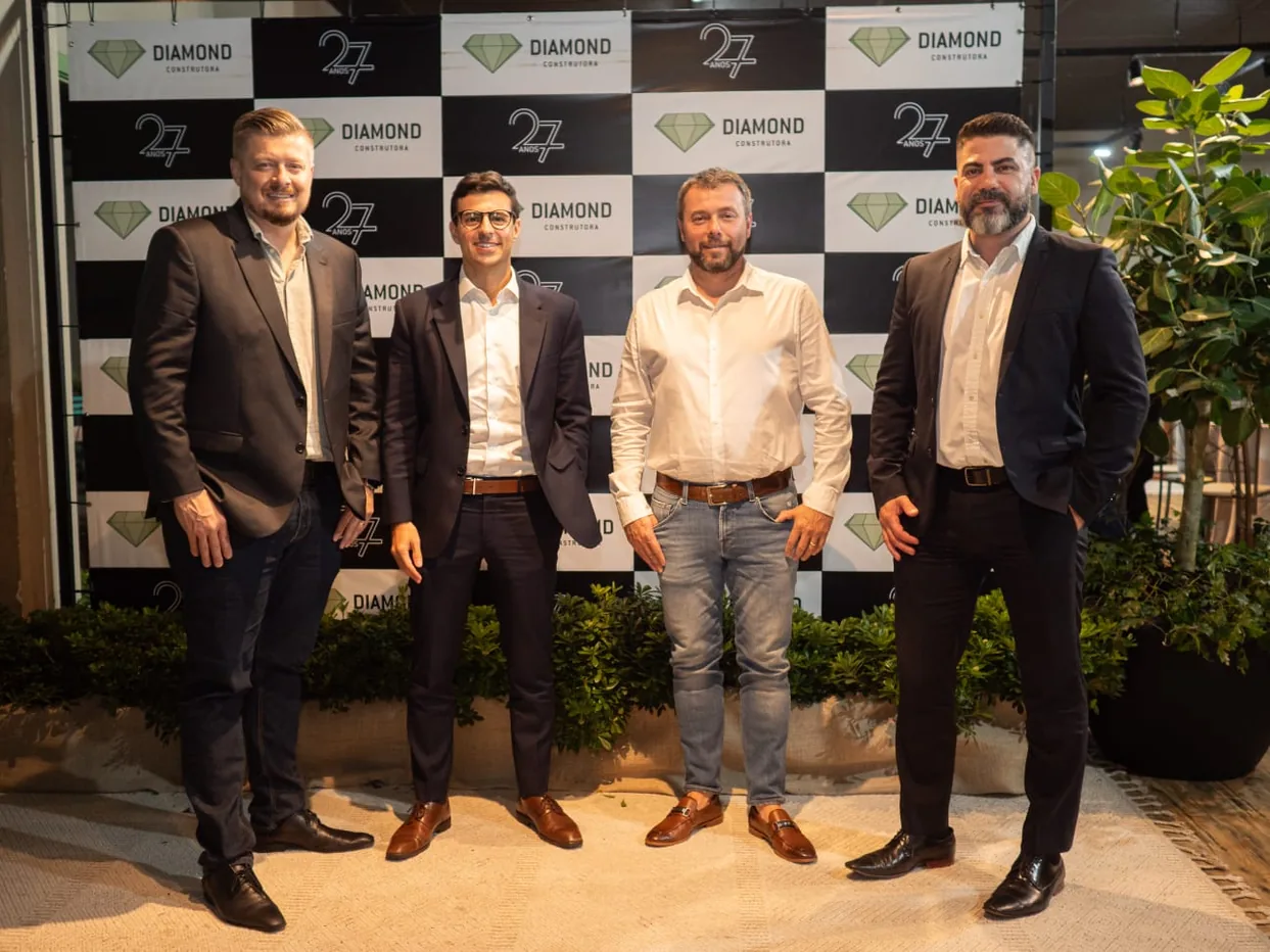 O trade no evento de lançamento
