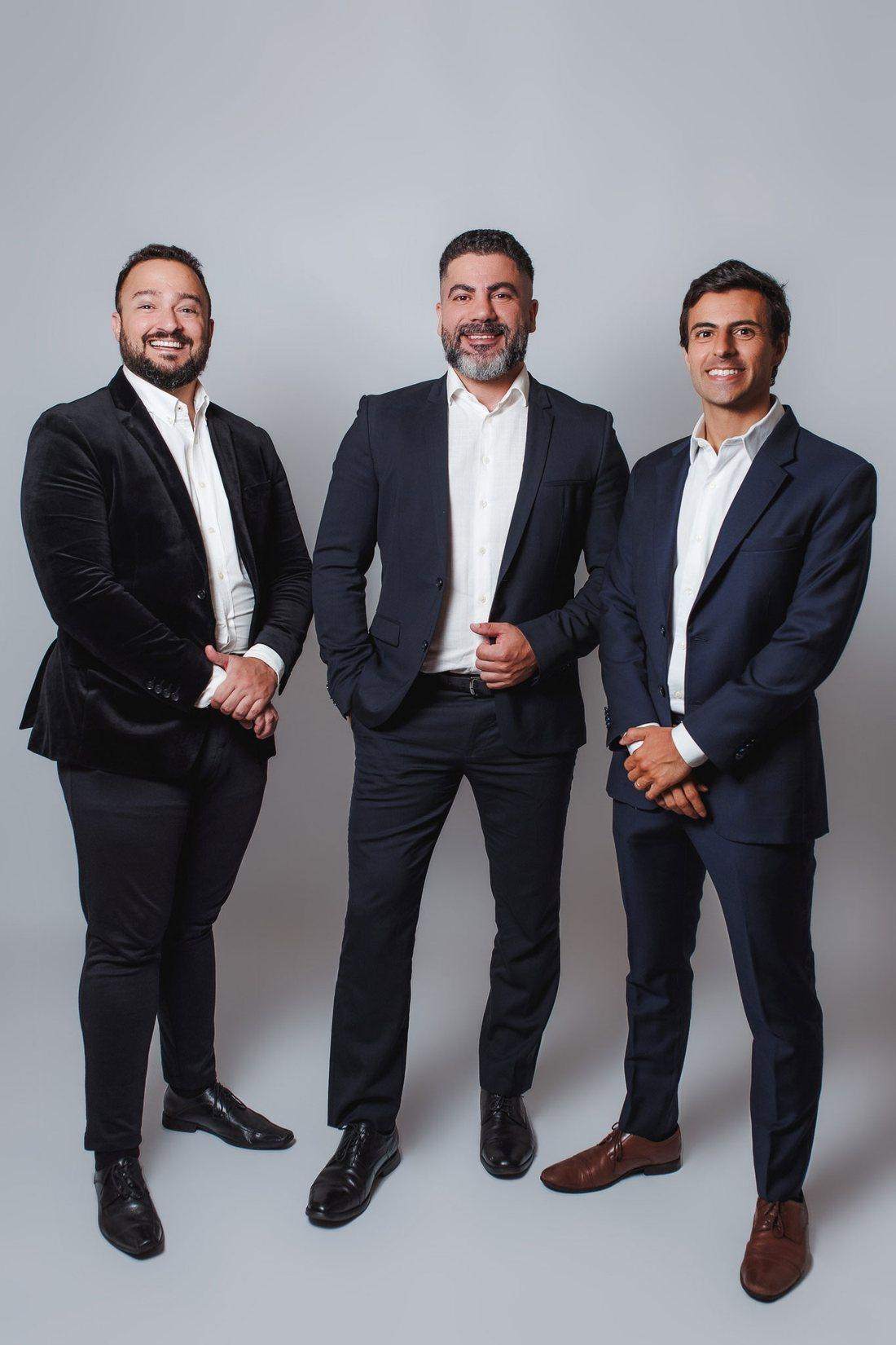 Cadu Nóbrega, Cesar Mór e Eduardo Aquino